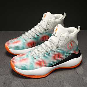 驭帅11代球员版水蜜桃篮球鞋新款aj实战高帮球鞋国潮利刃运动鞋男