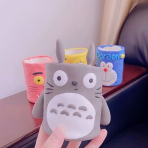 宫崎骏电影系列龙猫周边超轻粘土黏土彩泥手工手办玩具笔筒成品