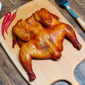 新奥尔良烤鸡整只蜜汁手扒鸡冷冻半成品烤箱油炸烧烤食材小吃500g