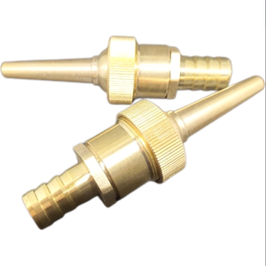 2寸水管水带水枪 洗车冲地冲洗高压铜枪头直喷喷头