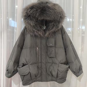 幸运阁羽绒服短款