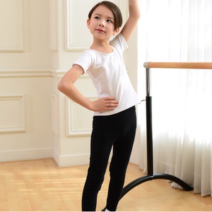 包邮儿童短袖演出服表演服男孩芭蕾舞服纯棉长袖分体练功服