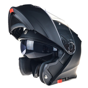 torc摩托车揭面头盔双镜片四季全覆式机车个性酷加大号大头型男女