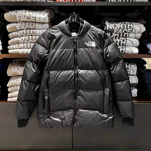 北面男士羽绒棉衣立领冬季外套加厚短款面包服韩版棉袄pu皮衣男111人