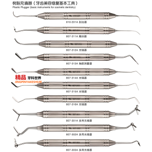 长沙天天 树脂充填器 牙齿美容修复工具 牙用充填器 牙科齿科器械