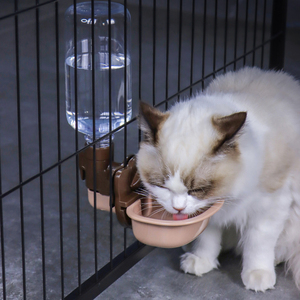 悬挂式宠物饮水器猫咪狗狗猫笼固定喝水器喂水500毫升饮水机水碗