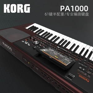 KORG PA1000电子琴 科音PA600合成器专业伴奏编曲键盘61键 现货