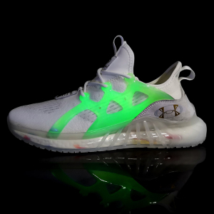 2021新款安德玛男鞋夏季透气网面跑步鞋男薄款轻便休闲运动夜光鞋