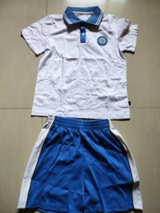 东莞市寮步镇中心小学校服夏款套装