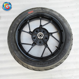 适用铃木dl250-a gsx250 gsx250r摩托车后轮总成后钢圈轮毂后轮胎