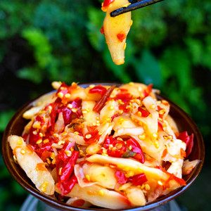 正宗四川手工剁椒辣椒酸辣姜片泡生姜下饭开胃泡菜嫩姜泡仔姜新鲜