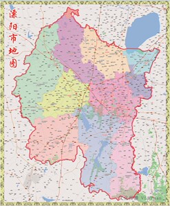 2019年8月江苏省常州市溧阳市交通旅游行政乡镇村落分布地图