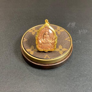 泰国佛牌 龙婆瑞2562十亿自身 金壳