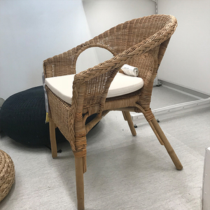 深圳广州宜家国内代购ikea爱格 椅子藤条藤椅藤沙发逍遥椅