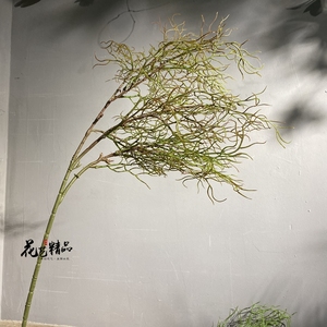 清雅服饰淘宝萌物清新仿真小植物盆景家具装饰龙须草松柏草人造花卉