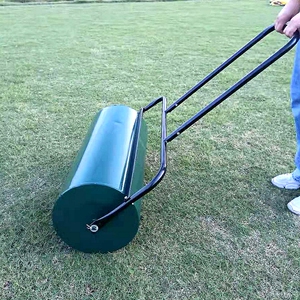 草坪滚筒机园林绿化压平工具草皮滚压花园庭院铺草无动力草地滚桶