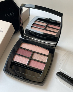 现货lunt包邮香奈儿chanel新款限量五色眼影盘warm蜜桃tender玫瑰