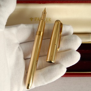 1956年法国产18k实金派克豆腐多福 parker duofold 纯金 老豆腐