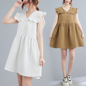 v领娃娃衫吊带夏