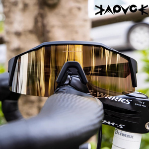 KAPVOE变色骑行眼镜自行车防风护目镜透明偏光公路车近视运动墨镜