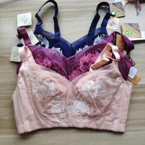 魔素文胸正品无钢圈内衣胸罩性感美背侧收聚拢调整大码薄杯34002