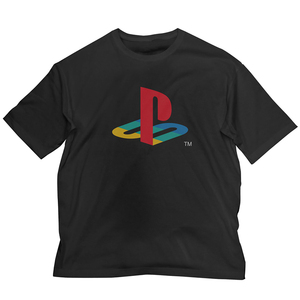 预定 COSPA Sony PlayStation 初代PS OVERSIZE 大码短袖T恤 黑色