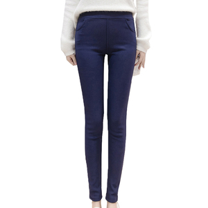 黑色九分打底裤女士外穿2018春秋新款百搭修身显瘦韩版加绒加厚冬