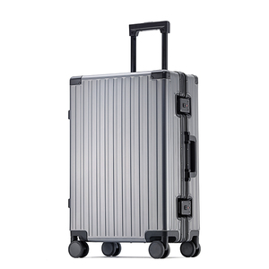 全铝镁铝合金拉杆箱商务旅行箱金属万向轮行李箱学生登机箱子男女
