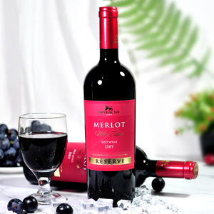 摩尔多瓦庄园葡萄酒 原瓶进口红酒 50ml瓶装梅洛干红葡萄酒
