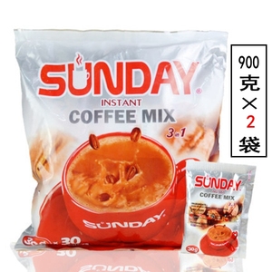 进口咖啡泰国星期天咖啡sunday速溶三合一美式咖啡冲调饮品提神