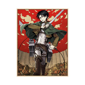 进击的巨人diy数字油画动漫兵长艾伦手工填色解压丙烯颜料高级感