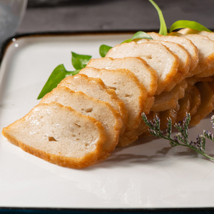 潮汕鱼饼500g 炸鱼条汕尾特产 新鲜鱼饼鱼卷鲜肉卷火锅食材烧烤