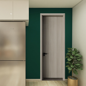 实木复合多层免漆门生态套装平板现代家用简约经济平开卧室内房门