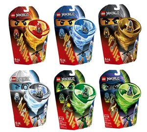 lego 乐高积木玩具 70739-70744 幻影忍者 飞天旋转 忍者 陀螺