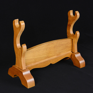 实木刀剑架客厅摆件剑托立式日本刀架宝剑架子配件高档底座武士架