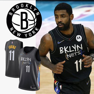 nike耐克欧文球衣sw nba布鲁克林篮网城市版篮球服背心cn1713-018