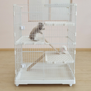 聚云宠物用品专营店天猫兔子笼子室内家用养兔专用大号兔笼子豚鼠