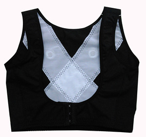 美容院医用防下垂 胸托聚拢收副乳上托 性感无袖背心式体雕塑身衣