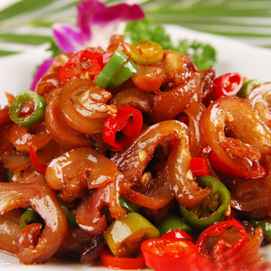 湖南猪脚皮卤猪皮酒店饭店餐饮特色菜小炒私房菜半成品菜湘菜食材