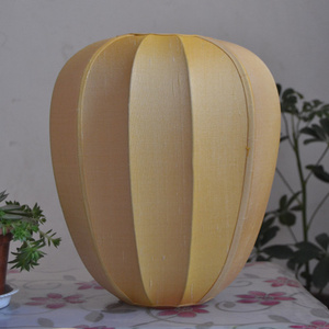 中式落地灯灯罩仿古台灯外壳罩酒店茶馆书房榨蚕丝中国风床头灯