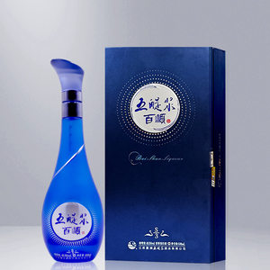 五醍浆百顺酒40.8度单瓶500ml震洲五提浆手提礼盒浓香型整箱四瓶