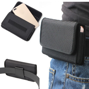 适用华为p40手机腰包vivo y3男腰带oppo a11放裤皮带手机套横单层