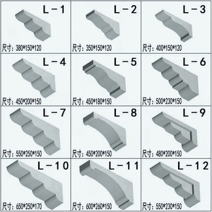 eps梁托外墙装饰线条泡沫别墅自建房欧式中式屋檐梁拖成品定制
