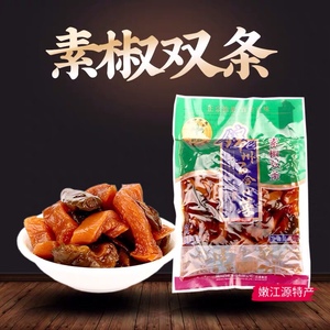锦州百合小菜 素椒双条268g×8袋 酱腌榨菜酱菜 东北甜咸脆小咸菜