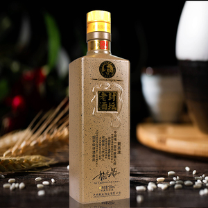 赖高淮封坛老酒 浓香型白酒500ml光瓶装泸州浓香固态纯粮发酵