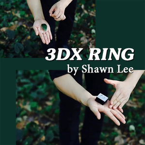 近景魔术道具3DX Ring 幸运爱情 叶片变戒指出戒指盒视觉化可实战