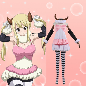 妖精的尾巴 露西的星灵衣  牡羊座 cos服装现货包邮