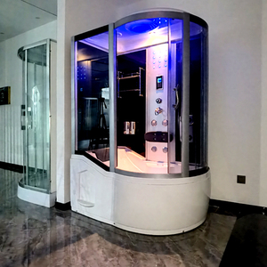 新世爵智能整体淋浴房卫生间带浴缸一体式移门钢化玻璃蒸汽沐浴房