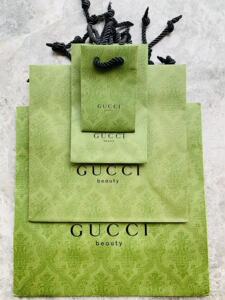 国内专柜现货 gucci/古驰 古奇 纸袋 礼品袋 手提袋 包礼盒 丝带