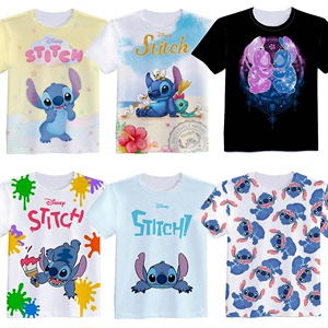 史迪奇 Stitch 星际宝贝 短袖T恤亲子装